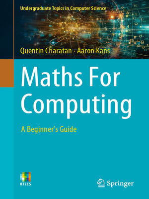 cover image of Maths For Computing
